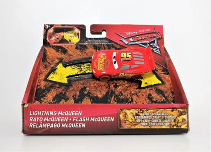 Imagem de Carros Mcqueen Relâmpago Miniatura Crazy Crashers