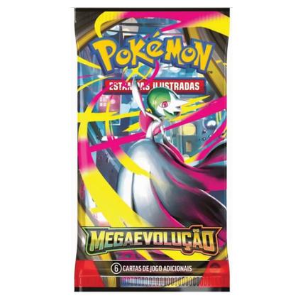 Imagem de Carta Pokémon Megaevolução Com 6 Cartas Copag