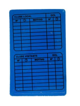 Imagem de Cartao de arbitro spoart futebol de salao - 3 peças