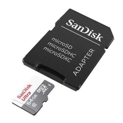 Imagem de Cartão de Memória Sandisk 128gb 64gb 32gb 16gb Original Cartão Micro Sd Ultra Sandisk 100mbs