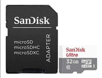Imagem de Cartão de Memória SanDisk 32GB Micro SD Classe 10 SDSQUNR-032G-GN3MA