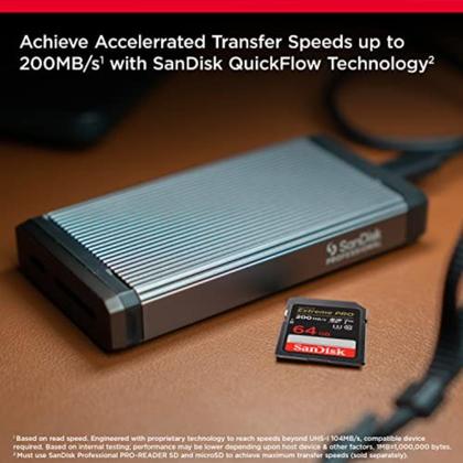 Imagem de Cartão de Memória SanDisk Extreme PRO SDXC 64GB - UHS-I C10, U3, V30