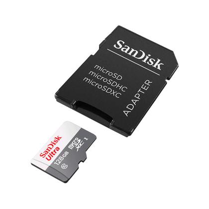 Imagem de Cartão De Memória Sandisk Micro Sdxc 128gb Ultra 100mbs Uhsi