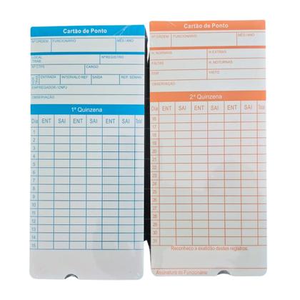 Imagem de Cartão de ponto henry vega rwtc lvn - 100 unid