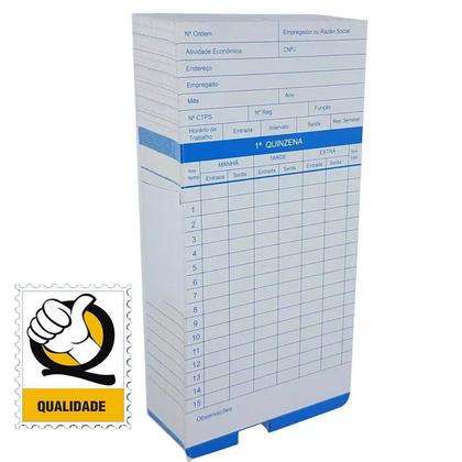 Imagem de Cartao De Ponto Iv Vouxcard Relogio Cartográfico 100 Unidades