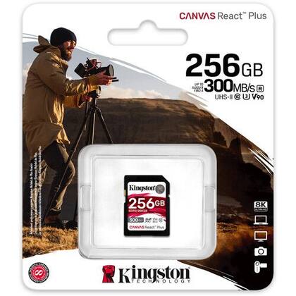 Imagem de Cartão memória kingston sd xc 256gb react plus 300mb/s v90