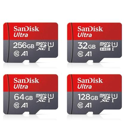 Imagem de Cartão MicroSD Ultra Classe 10 A1 - 128GB, 32GB, 64GB, 256GB e 512GB