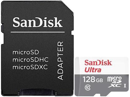 Imagem de Cartão microSDXC Sandisk UHS-I Ultra 128GB - 80MB/s