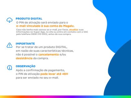 Imagem de Cartão Presente Digital Nintendo Crédito de R$151,00