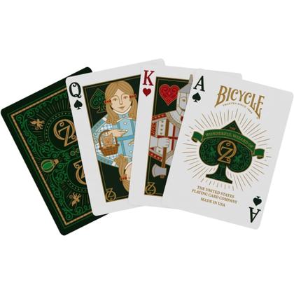 Imagem de Cartas de Baralho Mágico de Oz Bicycle Wizard of Oz Inspired 1 Copag - 83585