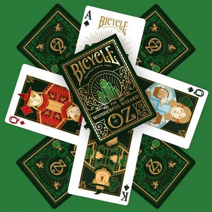 Imagem de Cartas de Baralho Mágico de Oz Bicycle Wizard of Oz Inspired 1 Copag - 83585