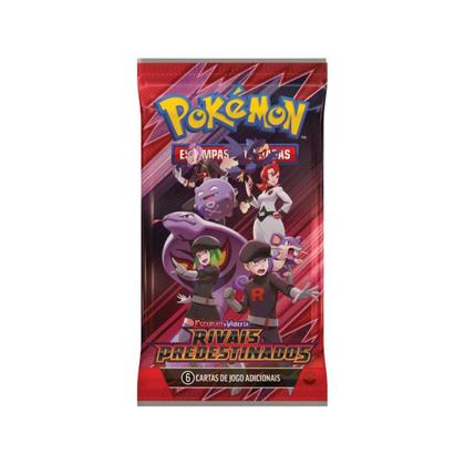 Imagem de Cartas Pokémon Blister Quádruplo Rivais Predestinados Copag
