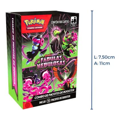 Imagem de Cartas Pokémon Booster Display Box Fabulas Nebulosas Copag