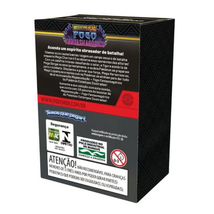 Imagem de Cartas Pokémon Booster Fogo Fantasmagórico 108 Cards - Copag