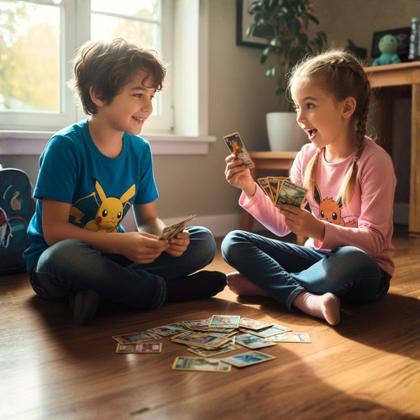 Imagem de Cartas Pokémon Booster Fogo Fantasmagórico 108 Cards - Copag