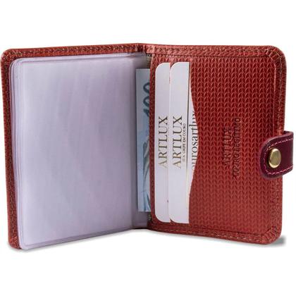 Imagem de Carteira com Espelho em Couro Artlux 914