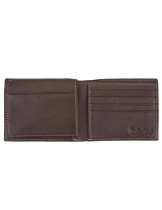 Imagem de Carteira de Couro Timberland Blix Brown Masculina
