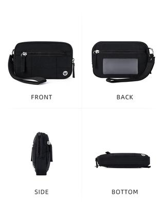 Imagem de Carteira de Pulso WESTBRONCO Acolchoada - Nylon com 3 Bolsos com Zíper