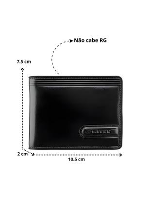 Imagem de Carteira Masculina De Couro Mitty - M0R