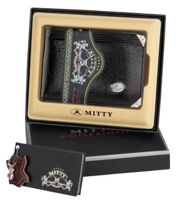 Imagem de Carteira Masculina De Couro Mitty M1S