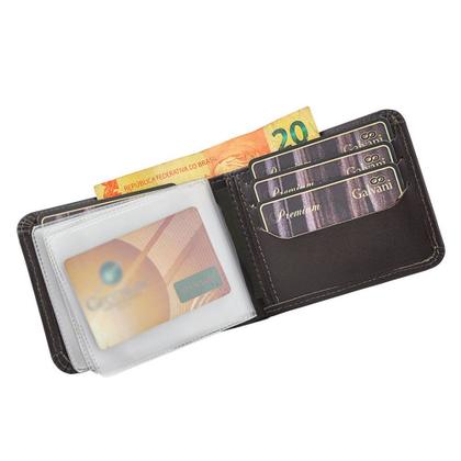 Imagem de Carteira Masculina DOLAR em Couro Galvani