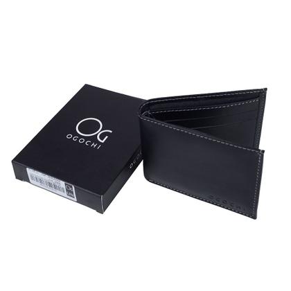 Imagem de Carteira Masculina Ogochi Couro Preta - 064520004