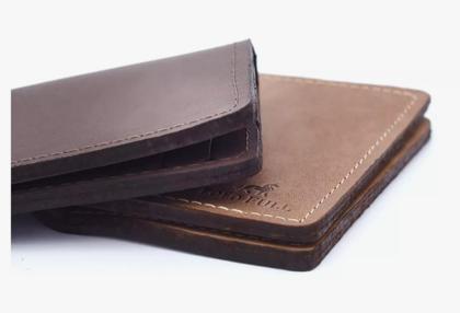 Imagem de Carteira Masculina Pequena Couro Legitimo Slim Luxo 