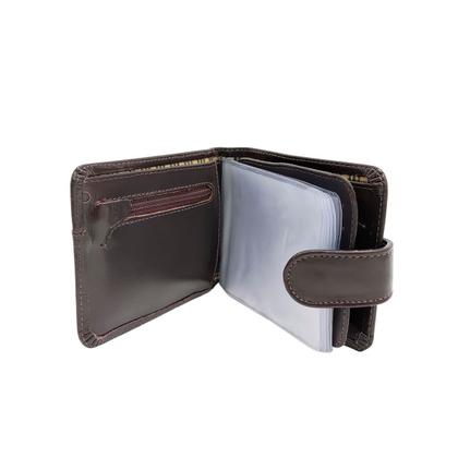 Imagem de Carteira masculina porta cartao com fecho