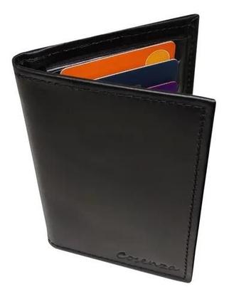 Imagem de Carteira Masculina Porta Cartão Em Couro