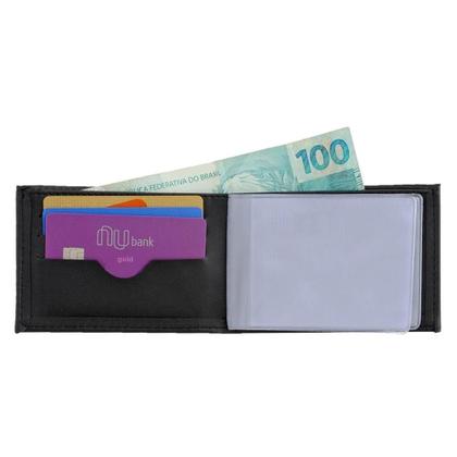 Imagem de Carteira Masculina Porta Cartão Slin
