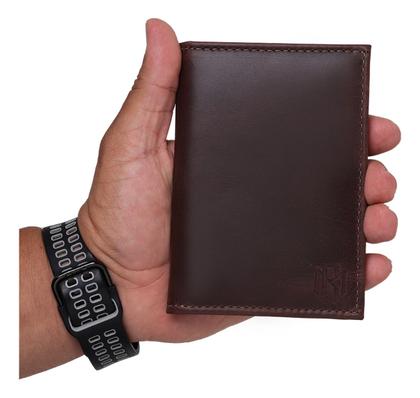 Imagem de Carteira Masculina  Slim Porta Cartao  Em Couro Legitimo 007