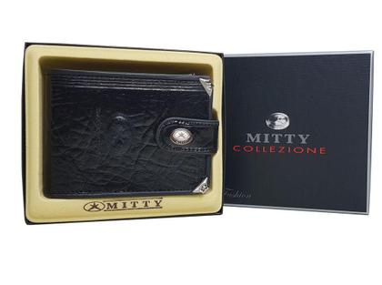 Imagem de Carteira Mitty Em Couro  Preta  - M2Ef
