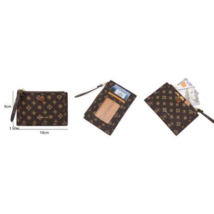 Imagem de Carteira Porta Cartões Monograma Feminino Lace Lore FZ-3950