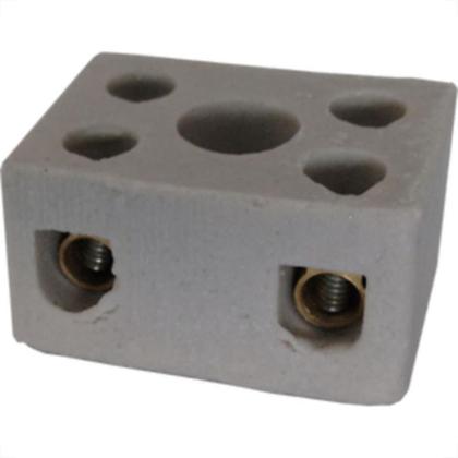 Imagem de Cartela Conector Porcelana Asantos 2 Polos 16Mm Com 1 Peca 2209