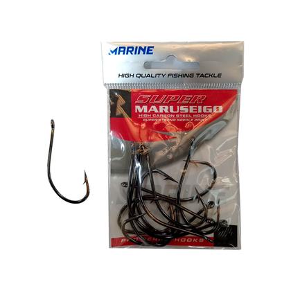 Imagem de Cartela de Anzol Super Maruseigo Blacknickel