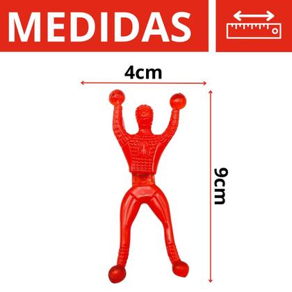 Imagem de Cartela de Boneco Gruda na Parede Presente Lembrancinha Brinquedo - SUPER NINJAS