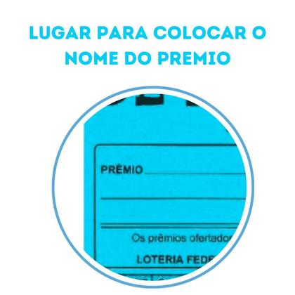 Imagem de Cartela de rifa 100 numeros com 50 unidades - tamoio