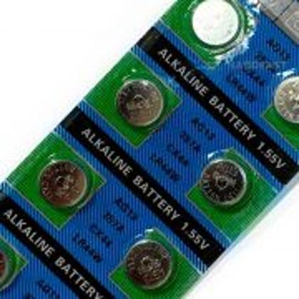 Imagem de Cartela Pilha Bateria Ag13 Lr44 Cx44 Lr44w 1.55v 10 Peças Wl