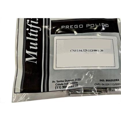 Imagem de Cartela Prego Multifix Com Cabeca  17X27 (3,00X62mm) Com 50 Gramas Pp1727Cc