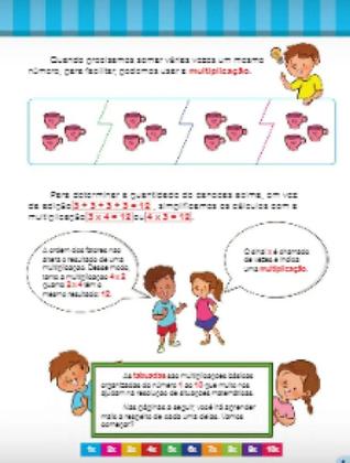 Imagem de Cartilha De Matemática Caminho Do Saber Aprendendo A Tabuada - Editora Bicho Esperto