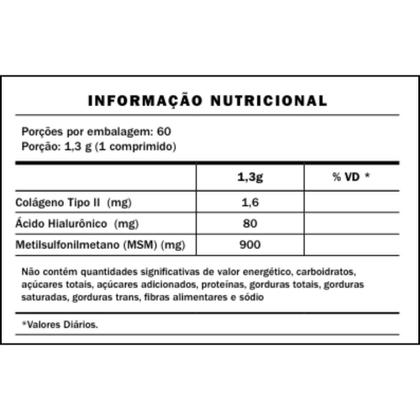 Imagem de Cartliv Multi Colageno Tipo II MSM 60 Tabs - Equaliv