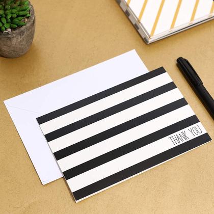 Imagem de Cartões de agradecimento Juvale, pacote de 48 com envelopes, cartões de notas 4x6