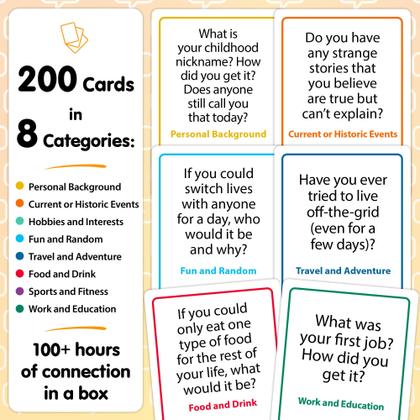 Imagem de Cartões de conversa Talking Point 200 Ice Breaker