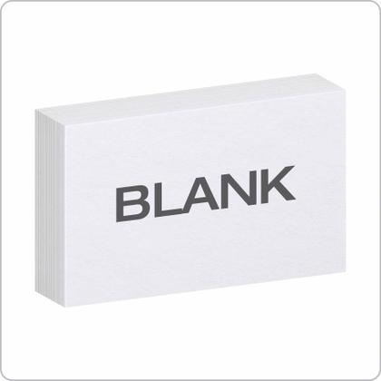 Imagem de Cartões de índice Oxford 30 (1000 PK) 3x5cm brancos 1000 cartões