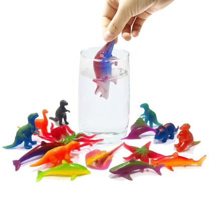 Imagem de Cartões de presente de Dia dos Namorados com brinquedos que mudam de cor, pacote com 20