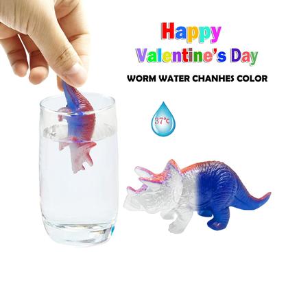 Imagem de Cartões de presente de Dia dos Namorados com brinquedos que mudam de cor, pacote com 20