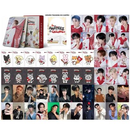 Cartões Lomo E Postais Do Idol ATEEZ 2026 Season's Greetings