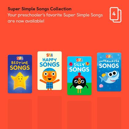 Imagem de Cartões musicais Yoto Super Simple Songs Collection 4 Kids
