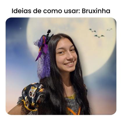 Imagem de Cartola Halloween com Presilha e Véu