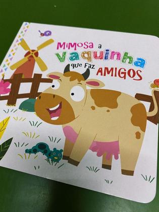 Imagem de Cartonado - Mimosa a Vaquinha que Faz Amigos - Pé da Letra